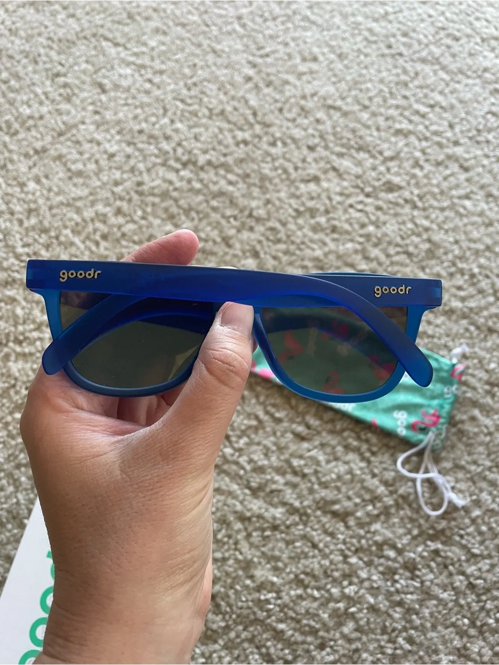 goodr Blue Sunglasses